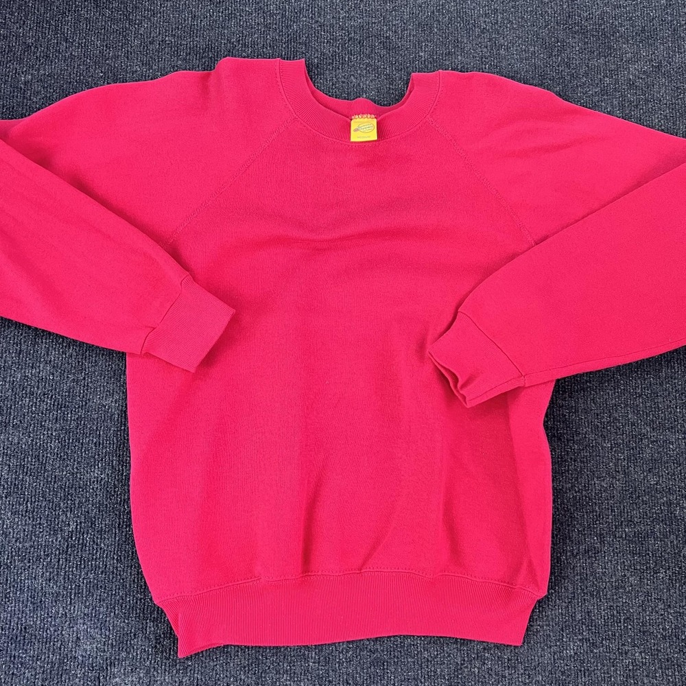 Vintage Sweats Appeal Tultex Sweatshirt Mens Medium Pink Crewneck‎ Made USA 80s